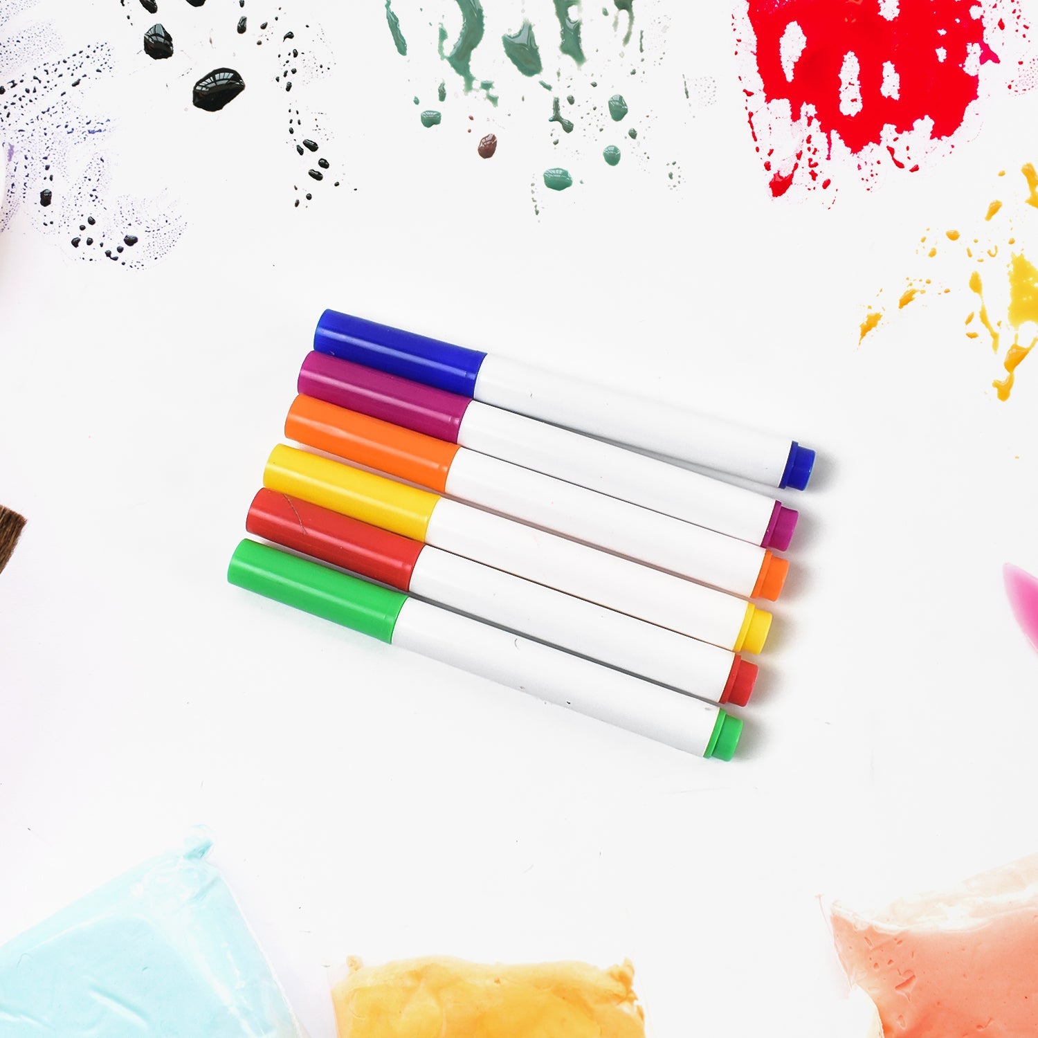 Multicolour colour-your-own inflatable animals With 6pcs Colored Pen Markers (1 Set) Multicolour colour-your-own inflatable animals With 6pcs Colored Pen Markers (1 Set)